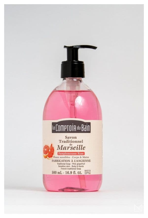 Savon de Marseille Pamplemousse rose Le comptoir du bain