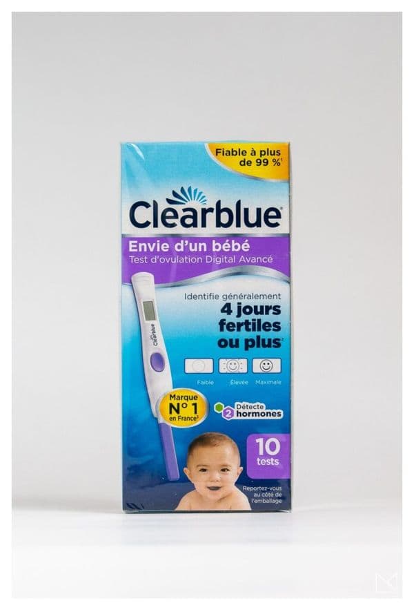 Test d’ovulation Clearblue