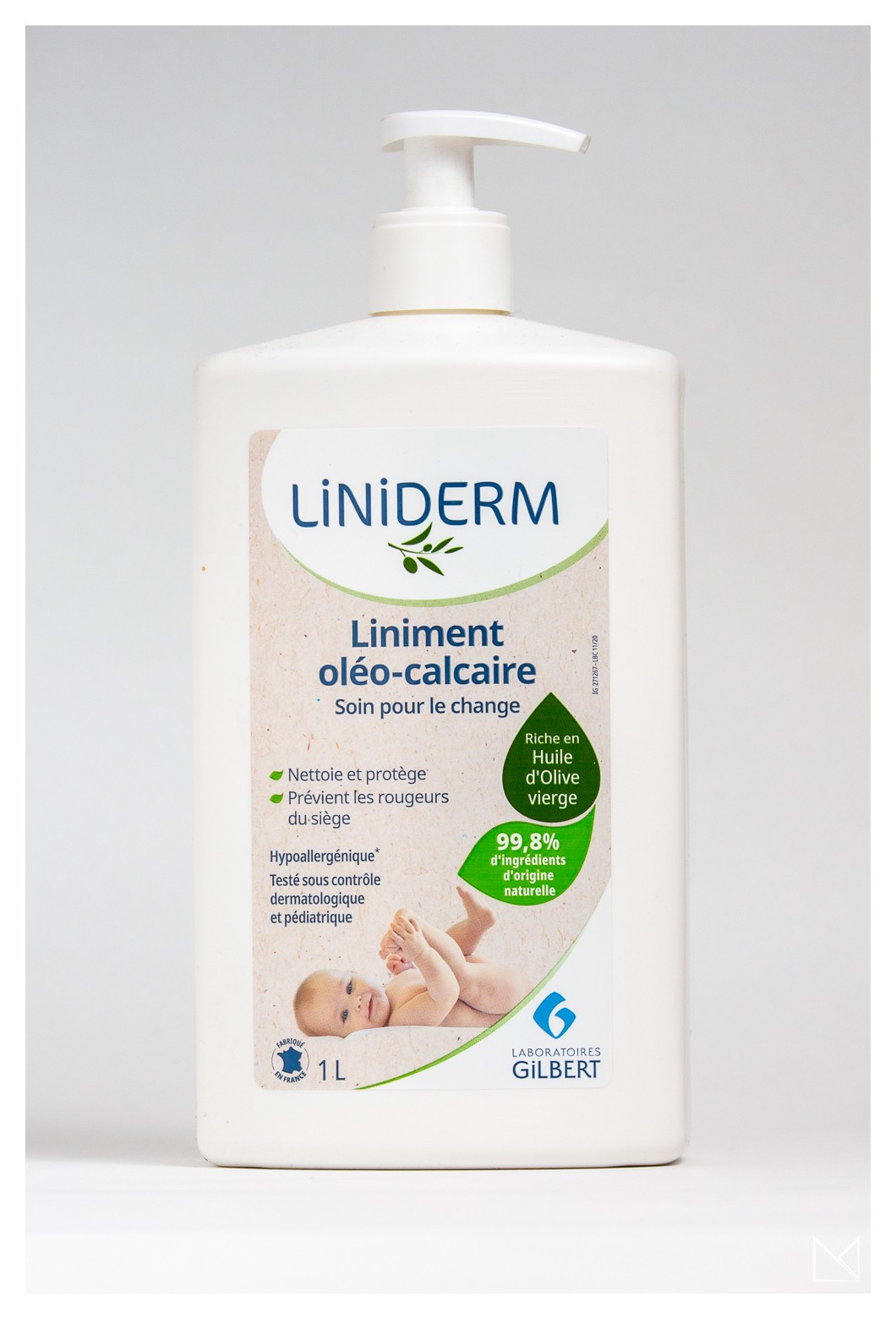 Gilbert Liniment liniderm oléo-calcaire 1L 